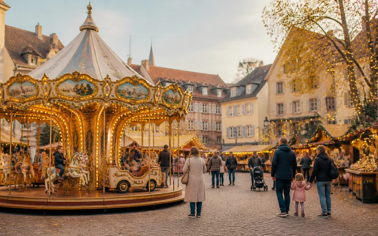 The Fairground Rides of the Port of Saint-Denis d'Oléron