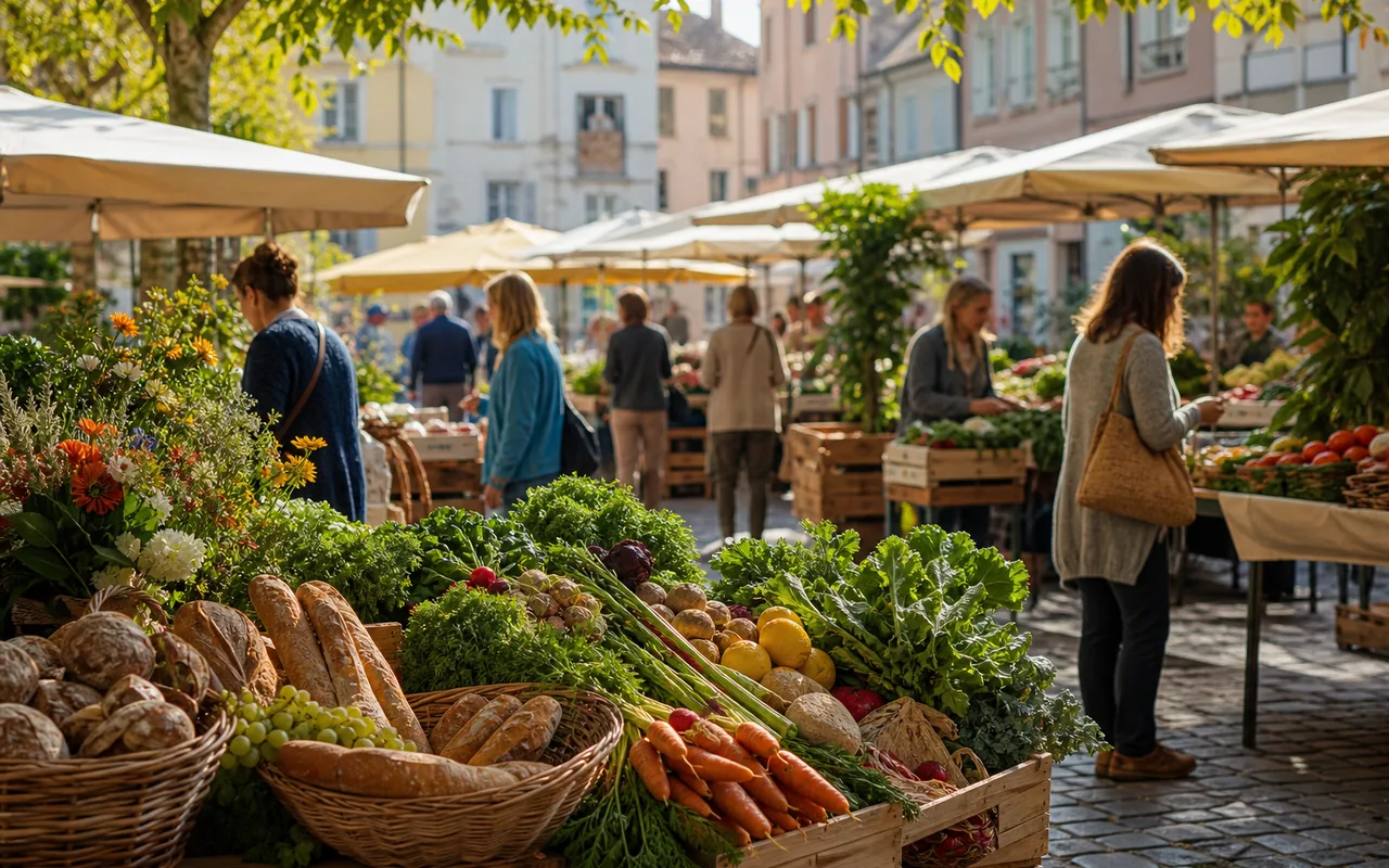 Saint-Romain-de-Jalionas Market