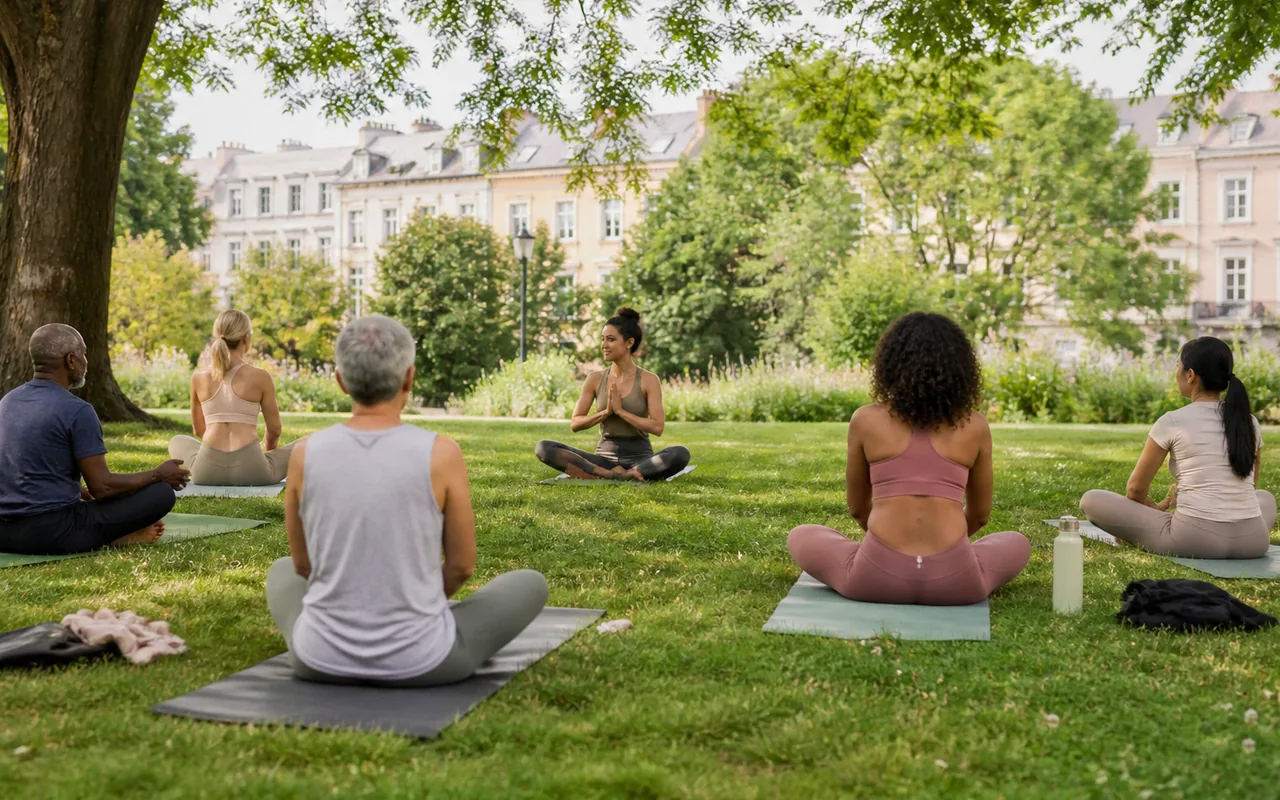 WEEKEND KICKOFF YOGA FLOW IN THE PARK